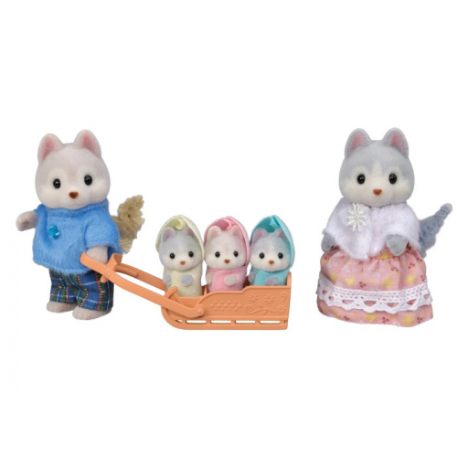 Sylvanian Families Семья Хаски