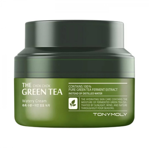 Tonymoly Увлажняющий крем для лица с экстрактом зеленого чая The Chok Chok Green Tea Cream 60 мл