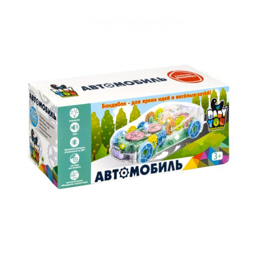 Bondibon Музыкальный Автомобиль с шестерёнками