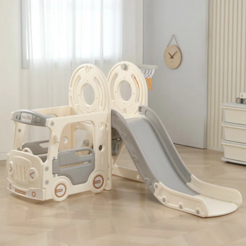 UNIX Kids Игровой комплекс с горкой UNIX Kids Bus (171 cm) Grey