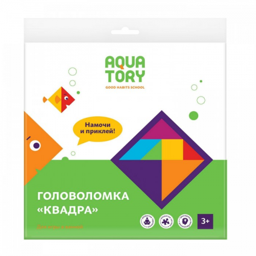 Lubby Aquatory Головоломка Квадра (8 элементов)
