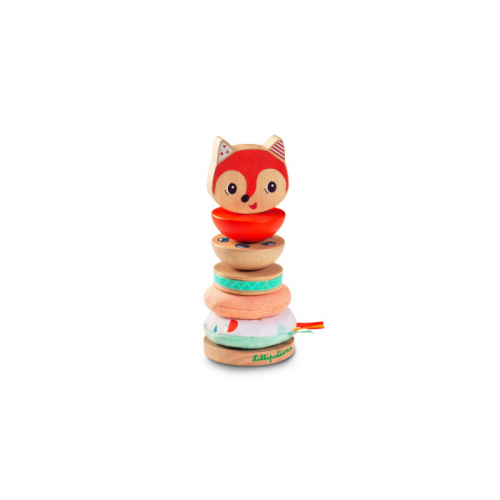 Деревянная игрушка Lilliputiens Пирамидка Лиса Алиса