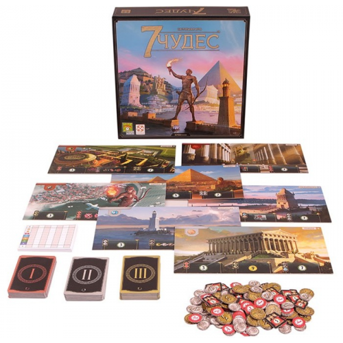 Стиль жизни Настольная игра 7 чудес на русском