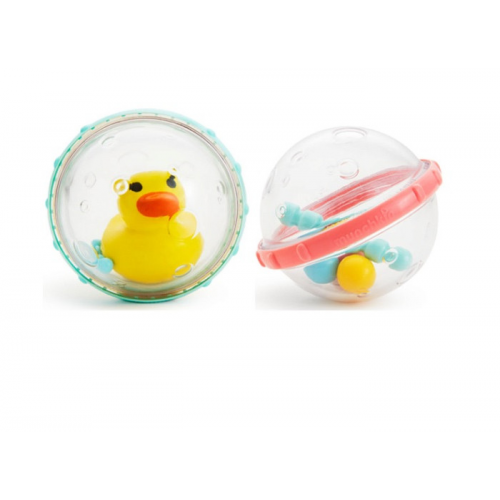 Munchkin Игрушка для ванны Пузыри-поплавки Утёнок 2 шт