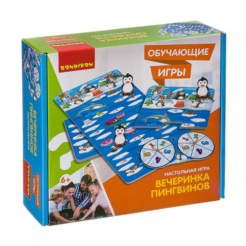 Bondibon Настольная игра Вечеринка пингвинов