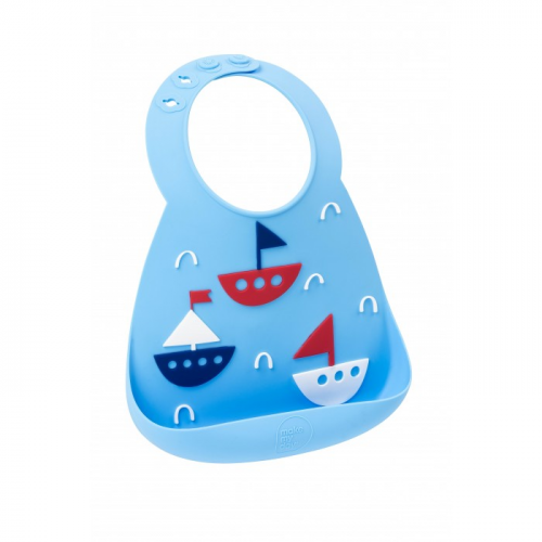 Нагрудник Make my day Baby Bib Yacht