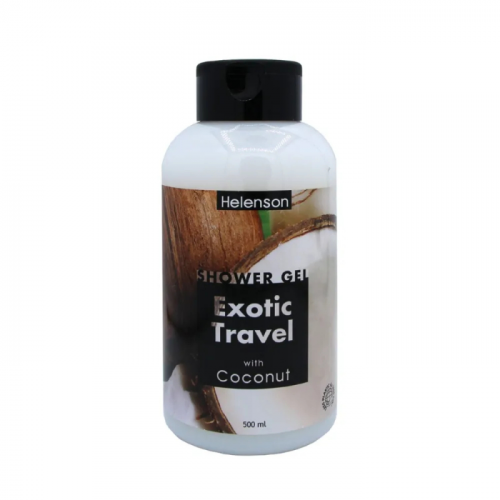 Helenson Гель для душа - Helenson Shower Gel Exotic Travel (Coconut) 500 мл