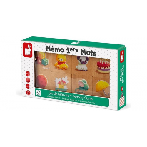 Janod Игра настольная на запоминание Начни играть