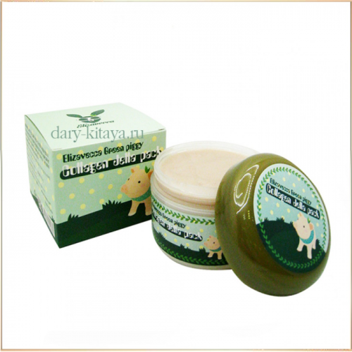 Elizavecca Маска для лица гелевая с коллагеном Green Piggy Collagen Jella Pack 100 г