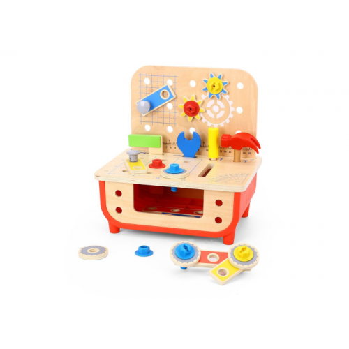 Деревянная игрушка Tooky Toy Набор Строительные инструменты