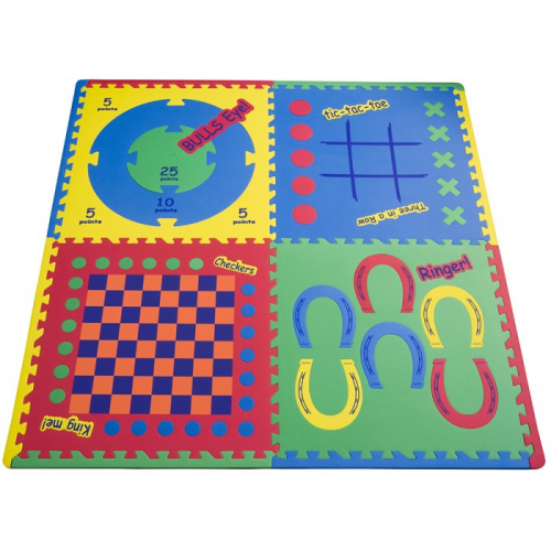 Игровой коврик FunKids 24" Игровой Центр 4 в 1, толщина 15мм KB-119-NT-A