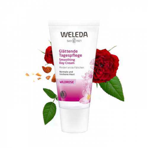 Weleda Разглаживающий дневной крем-уход Розовая серия 30 мл