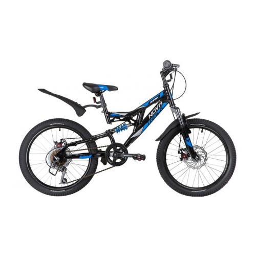 Велосипед двухколесный Novatrack Shark Microshift/Power 20"
