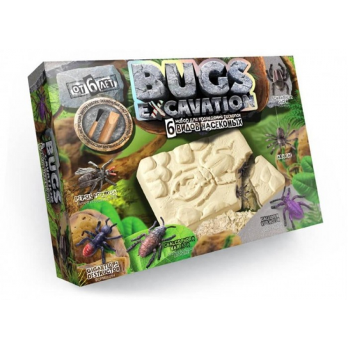 Danko Toys Набор для проведения раскопок Bugs Excavation Насекомые