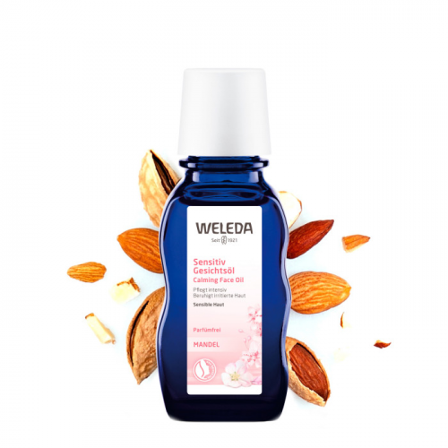 Weleda Деликатное миндальное масло для кожи лица и век 50 мл