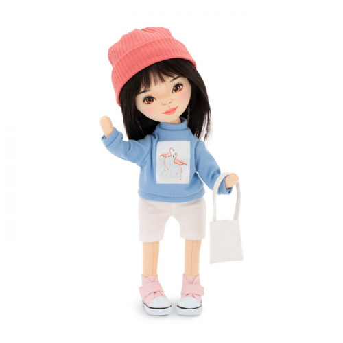 Orange Toys Lilu в голубой толстовке Серия Спортивный стиль 32 см