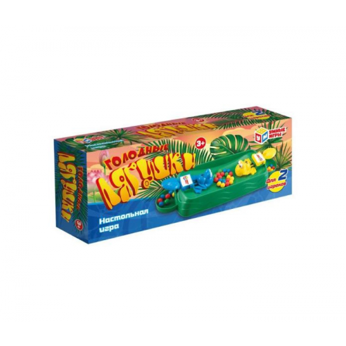 Умные игры Игра настольная голодные лягушки