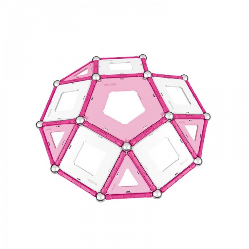 Конструктор Geomag магнитный Pink 68 деталей
