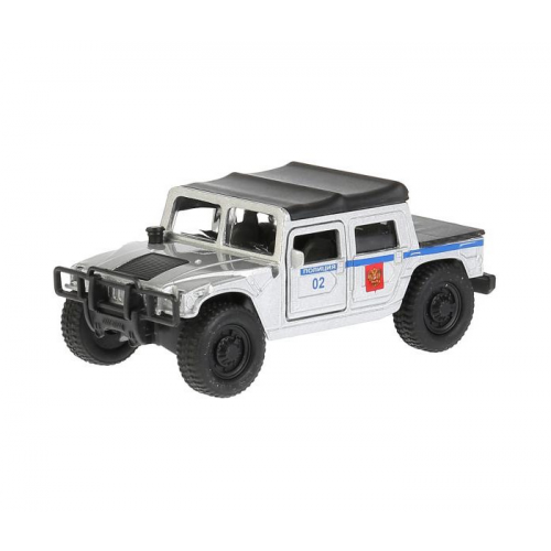 Технопарк Машина металлическая Hummer H1 Полиция 12 см