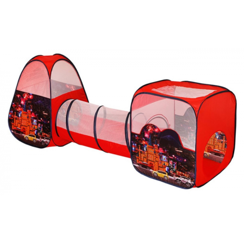 Наша Игрушка Палатка игровая c туннелем Волшебный город 200668287