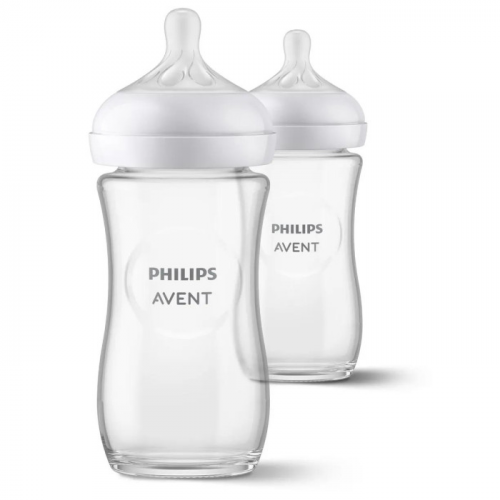 Бутылочка Philips Avent для кормления Natural Response с 1 мес. 240 мл 2 шт. SCY933/02