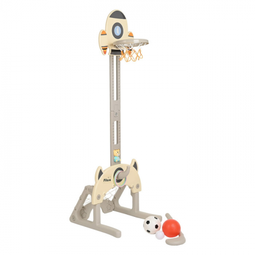 Pituso Стойка баскетбольная Space Rocket (с кольцебросом, футбольными воротами)