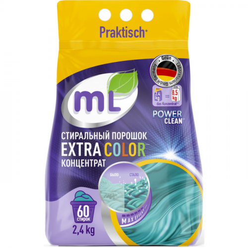 Meine Liebe Стиральный порошок для цветного белья Extra color Формула защиты цвета 2.4 кг