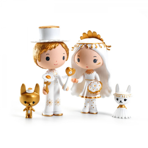 Djeco Игровой набор Tinyly Маргарет и Леопольд