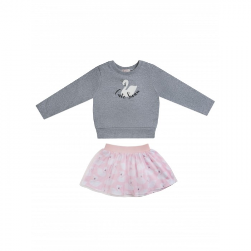 Diva Kids Комплект для девочки Лебеди DK-173