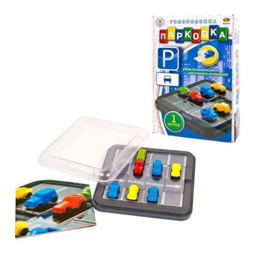 ABtoys Игра настольная головоломка Парковка