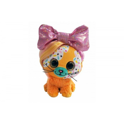 Мягкая игрушка Shokid Little Bow Pets котенок Butterscotch с бантиком сюрпризом 18 см