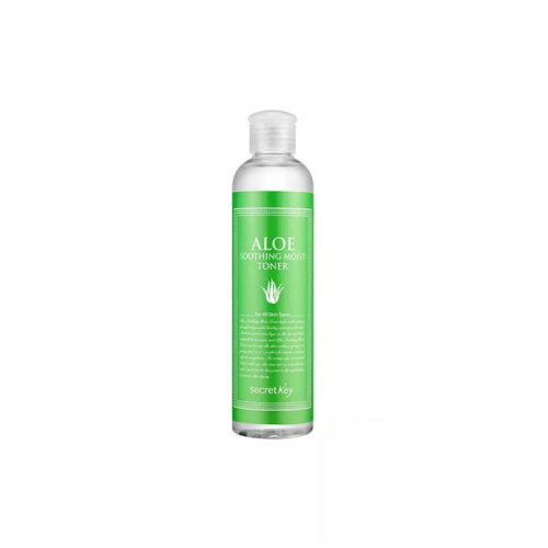 Secret Key Увлажняющий тонер для лица с экстрактом алоэ вера Aloe Soothing Moist Toner 248 мл