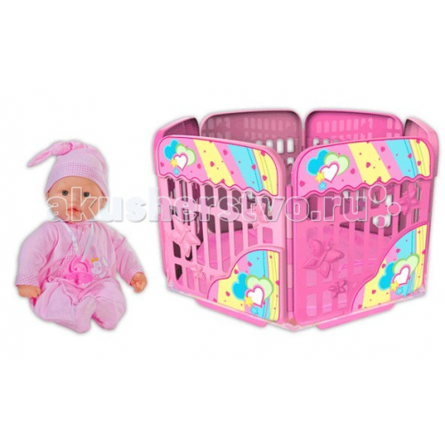 Loko Toys My Dolly Sucette Набор 37 см с игровой площадкой