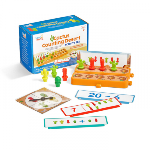 Learning Resources Считаем с кактусами Знакомство с цифрами и формами