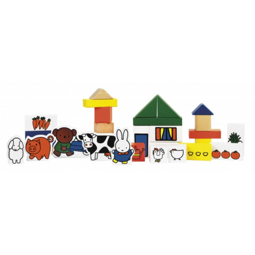Деревянная игрушка Totum Набор для творчества Miffy Ферма