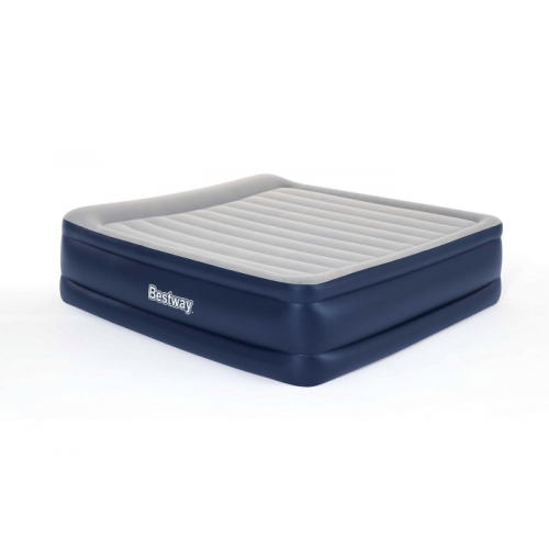 Bestway Надувная кровать с подголовником 203x193х56 см