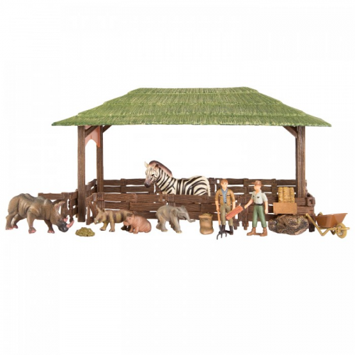 Masai Mara Набор фигурок животных На ферме (21 предмет) ММ205-078