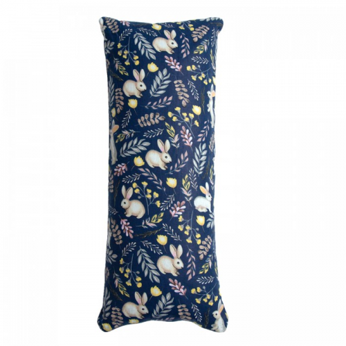 Amaro Home Подушка Валик Зайчики с лузгой гречихи Eco Line 50x20