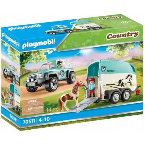 Playmobil Игровой набор Трейлер для пони