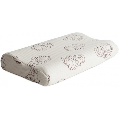 Ambesonne Подушка анатомическая с эффектом памяти Memory Foam 45х28 plortor_03