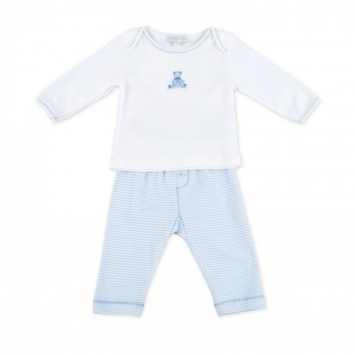 Magnolia baby Комплект для мальчика (топ, брючки) Baby's Teddy