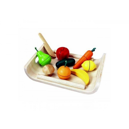Деревянная игрушка Plan Toys Фрукты и овощи