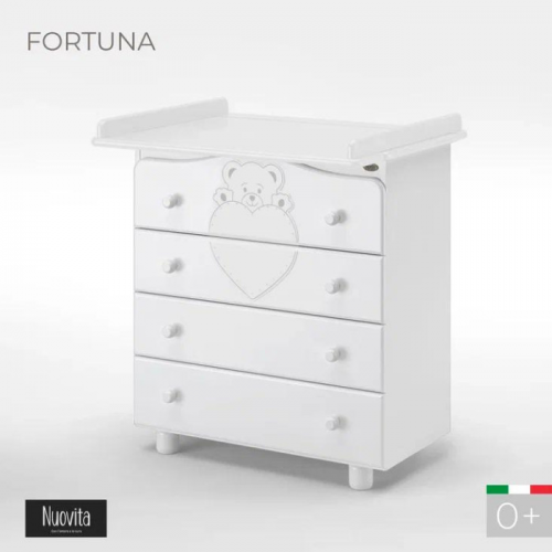 Комод Nuovita Fortuna пеленальный (4 ящика)