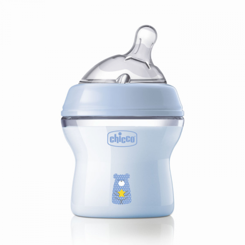 Бутылочка Chicco Natural Feeling силиконовая соска с флексорами c 0 мес. 150 мл