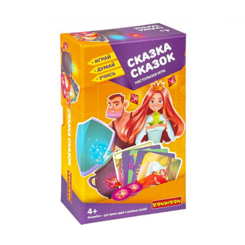 Bondibon Настольная логическая игра Сказка Сказок