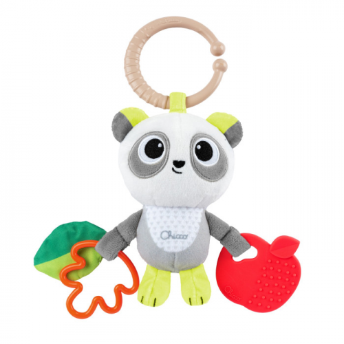 Подвесная игрушка Chicco погремушка мягкая Панда