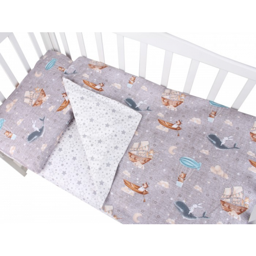 Постельное белье AmaroBaby Путешественники бязь (3 предмета)