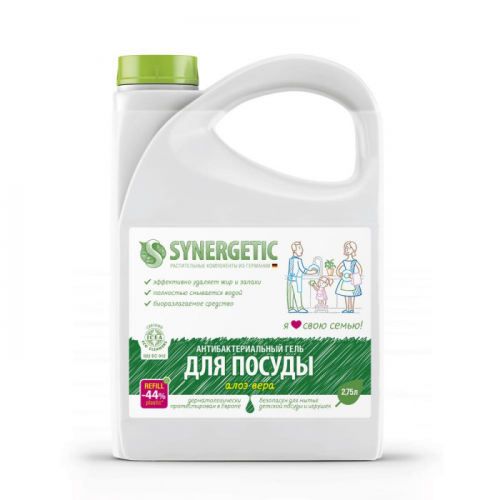 Synergetic Гель для мытья посуды 2.75 мл