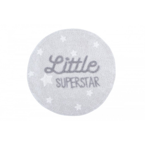 Lorena Canals Ковер с надписью Little Superstar 120D