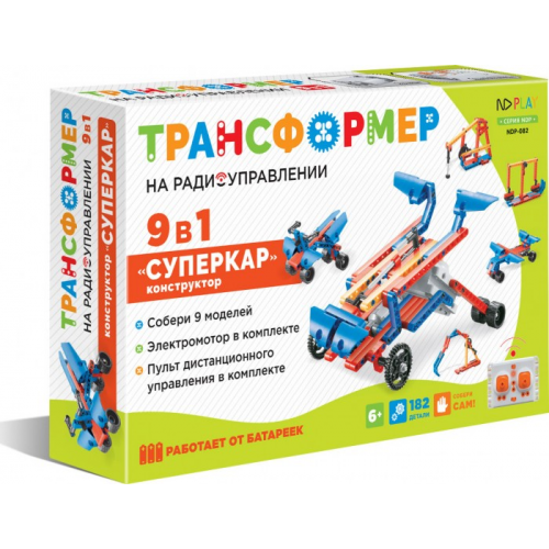 Конструктор ND Play Суперкар 9 в 1 на радиоуправлении